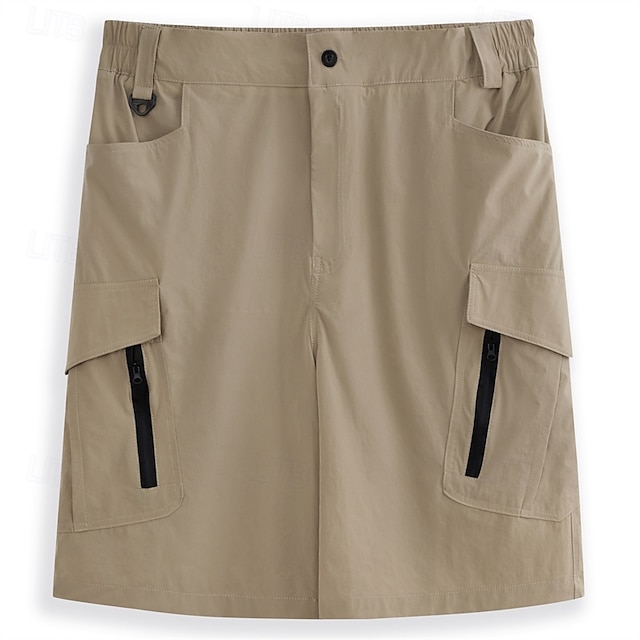 Versatile Tactical Cargo Shorts with Zipper Pockets – Waterproof, Breathable, and Ideal for Outdoor Activities