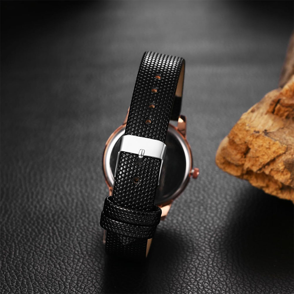 Elegant Ladies Dress Watch with Colorful Analog Dial and Quartz Movement